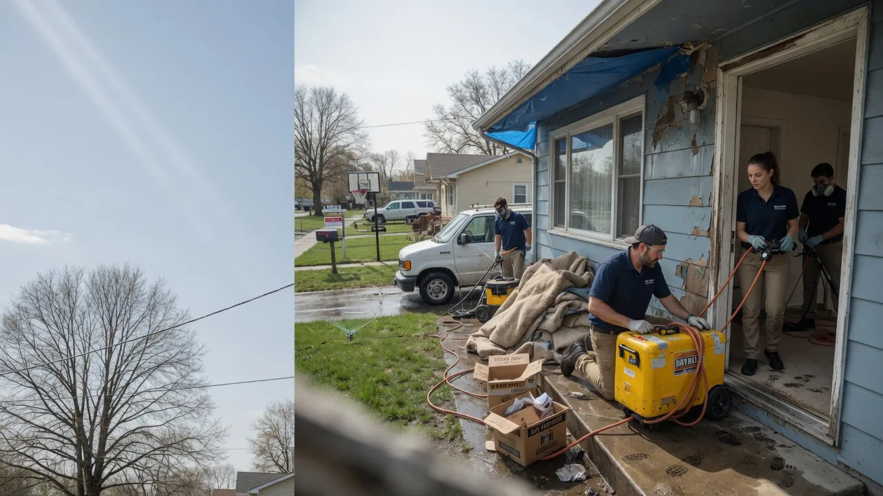 Basement Flood Cleanup in Mandaree, ND near me